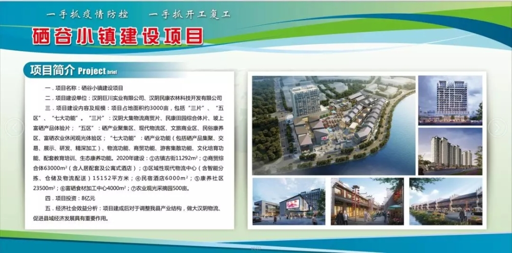 汉阴一季度13个重点项目全部开工